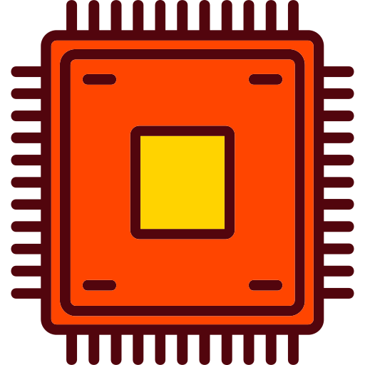 Chip Generic Outline Color icon