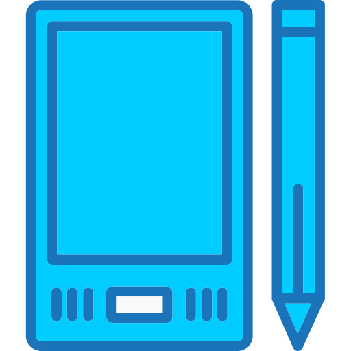 tablet gráfico Generic Blue Ícone