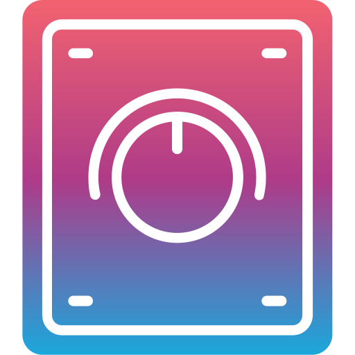 regulador de intensidad Generic Flat Gradient icono