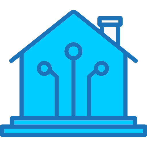 스마트 하우스 Generic Blue icon
