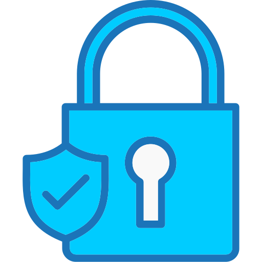 sicherheitsschloss Generic Blue icon