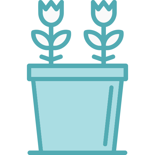 Горшок для растений Generic Blue иконка
