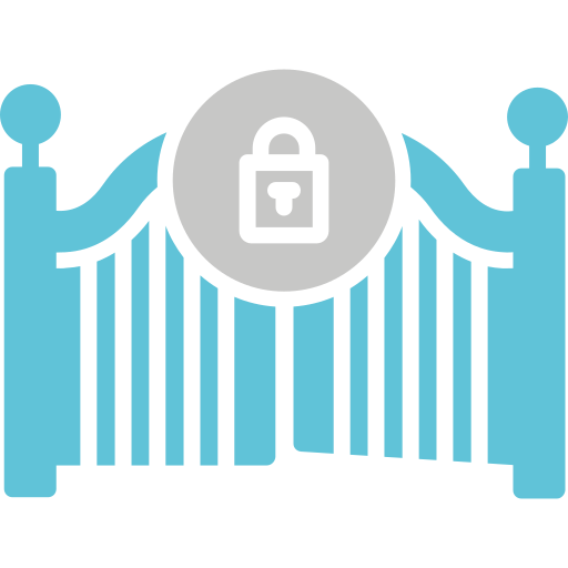 ゲート Generic Blue icon