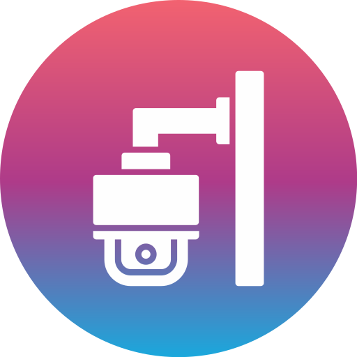 Cctv camera Generic Flat Gradient icon