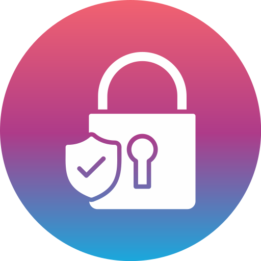 Security Lock Generic Flat Gradient icon
