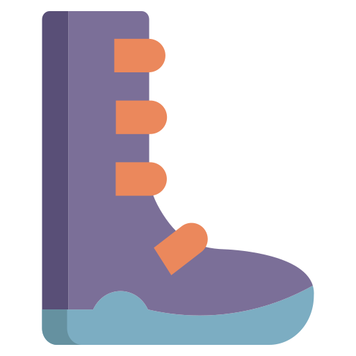botas de esqui Generic color fill icono