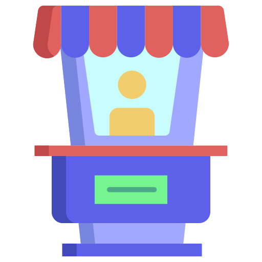 ticketschalter Generic color fill icon
