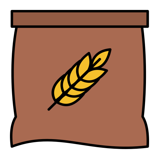 Flour Generic Thin Outline Color icon