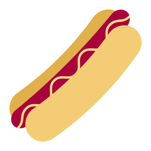 Hotdog Generic Flat icon
