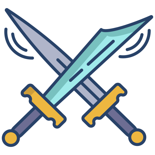 Sword Generic color outline icon
