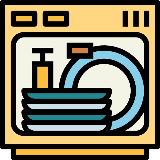 食器洗い機 Smalllikeart Lineal Color icon