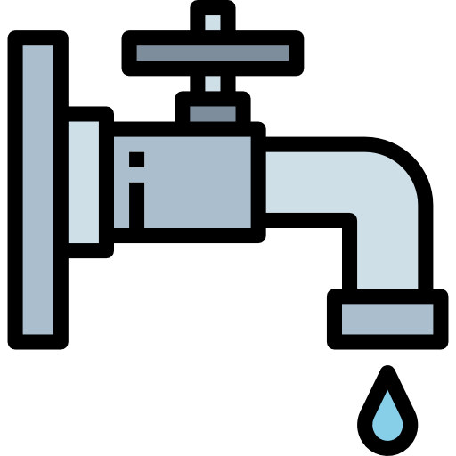 Faucet Smalllikeart Lineal Color icon