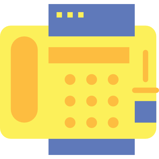 fax Smalllikeart Flat icono
