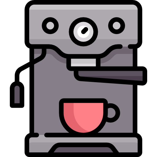 macchina per il caffè Special Lineal color icona