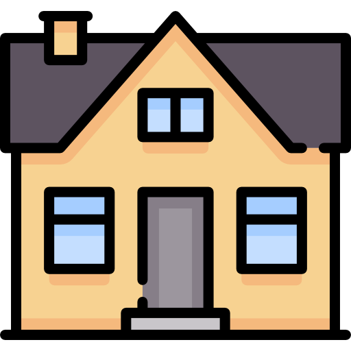 House Special Lineal color icon