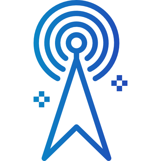 antena Smalllikeart Gradient ikona