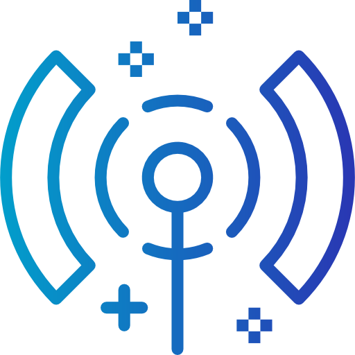 antena Smalllikeart Gradient ikona