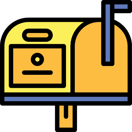 Mailbox Smalllikeart Lineal Color icon