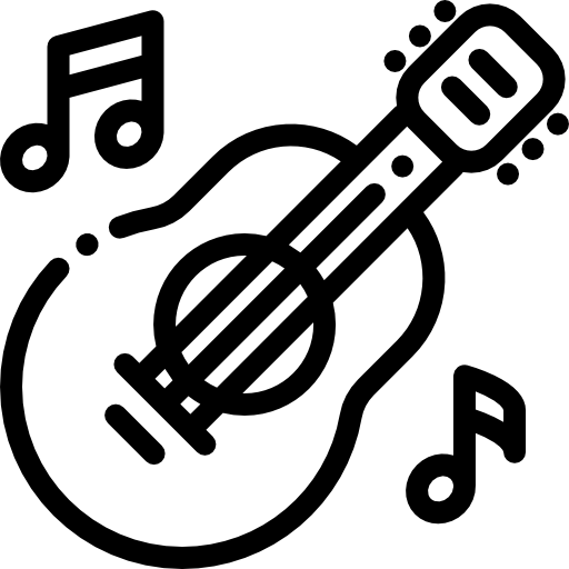 기타 Detailed Rounded Lineal icon