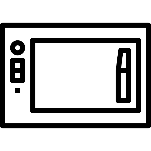 tableta gráfica Smalllikeart Lineal icono