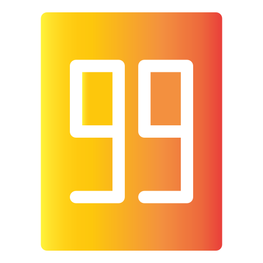 99 Generic Flat Gradient icon