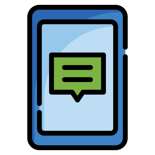 Messages Generic Outline Color icon