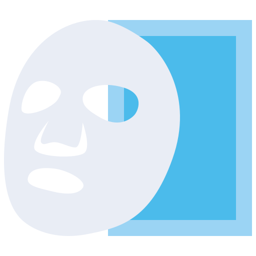 maschera in tessuto Generic Flat icona
