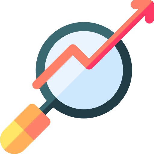 Analytics Basic Rounded Flat icon