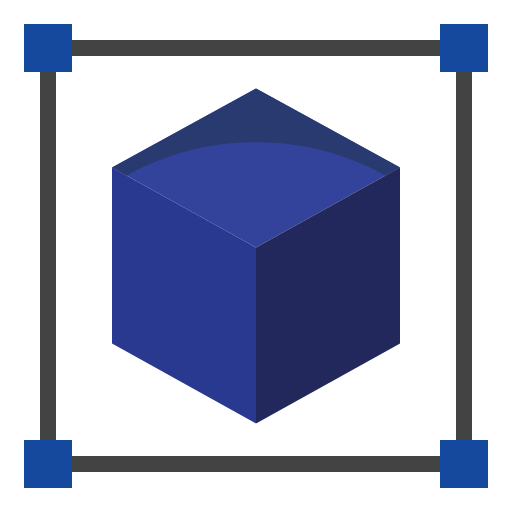 architektura 3d Generic Flat ikona