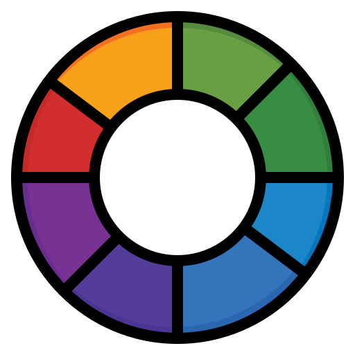 farbkreis Generic Outline Color icon