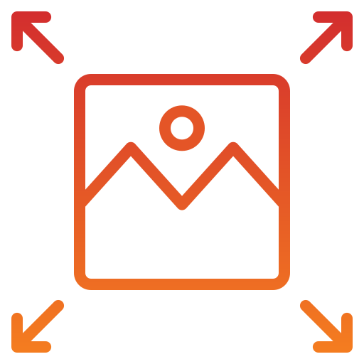 Resize Generic Gradient icon