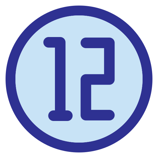 Twelve Generic Blue icon