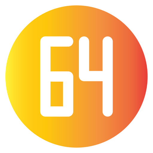 64 Generic Flat Gradient Icône