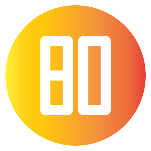 80 Generic Flat Gradient icon