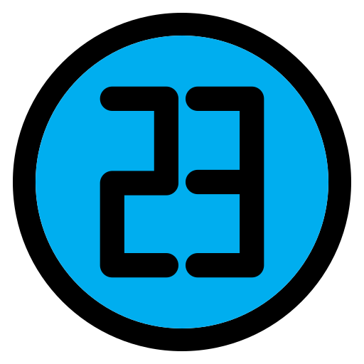 Twenty three Generic Outline Color icon