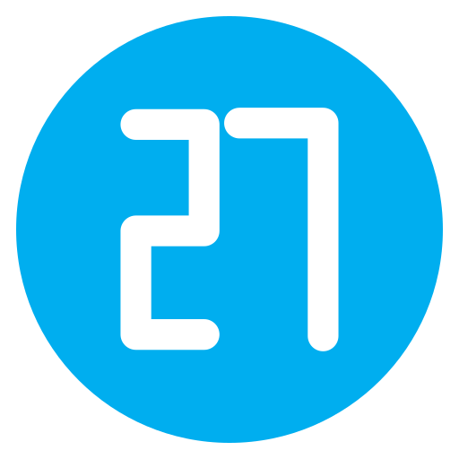 二十七 Generic Flat icon