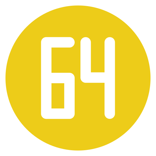 64 Generic Flat Ícone