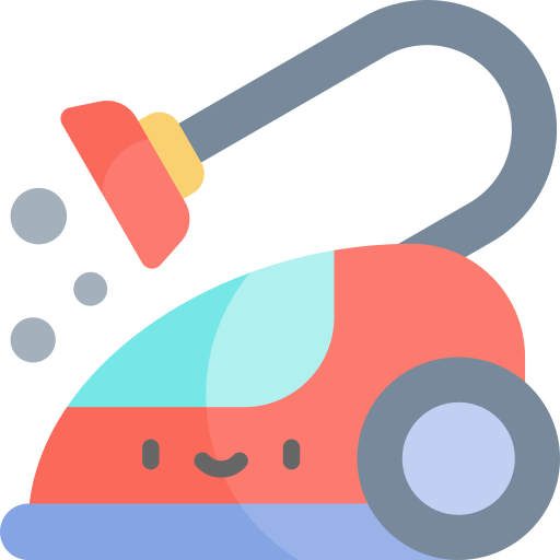 掃除機 Kawaii Flat icon