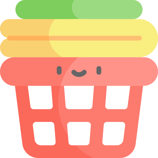 Laundry Kawaii Flat icon