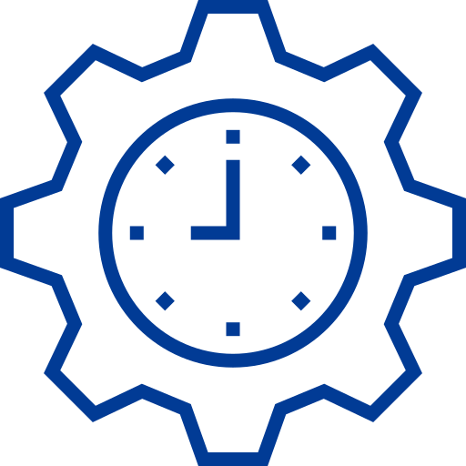 reloj Detailed bright Lineal icono