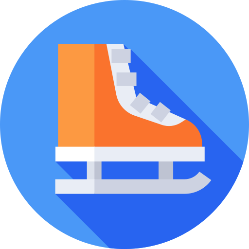 スケート靴 Flat Circular Flat icon