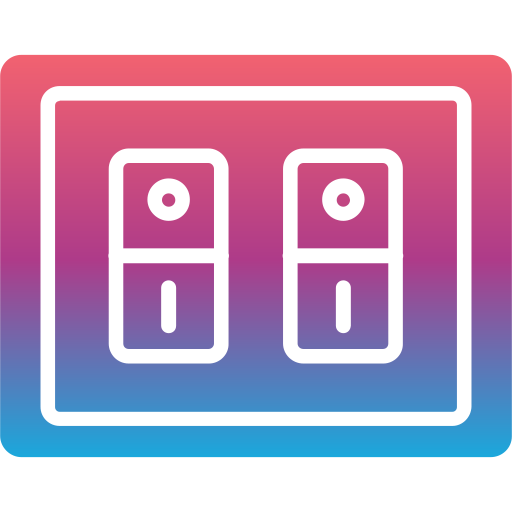 Light switch Generic Flat Gradient icon