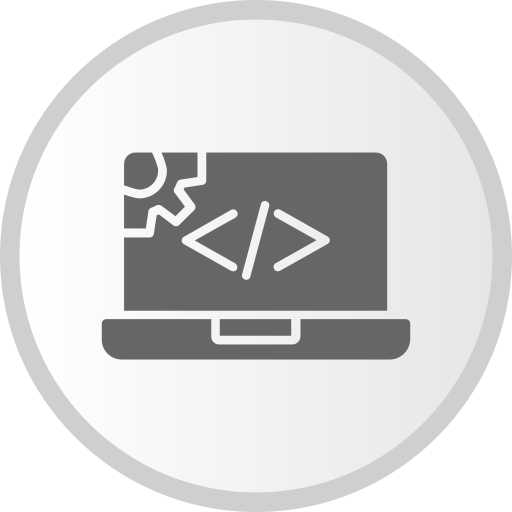 웹 개발 Generic Grey icon