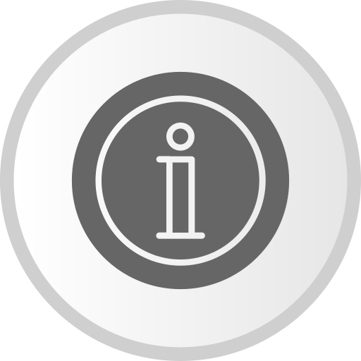 情報 Generic Grey icon