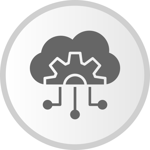 cloud computing Generic Grey icon