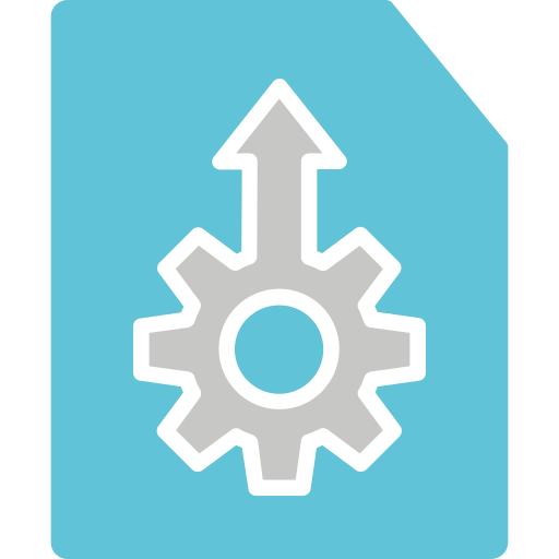 Configuration Generic Blue icon