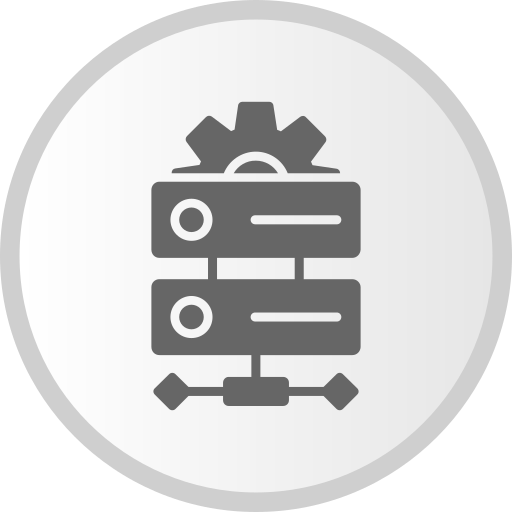 Server Generic Grey icon