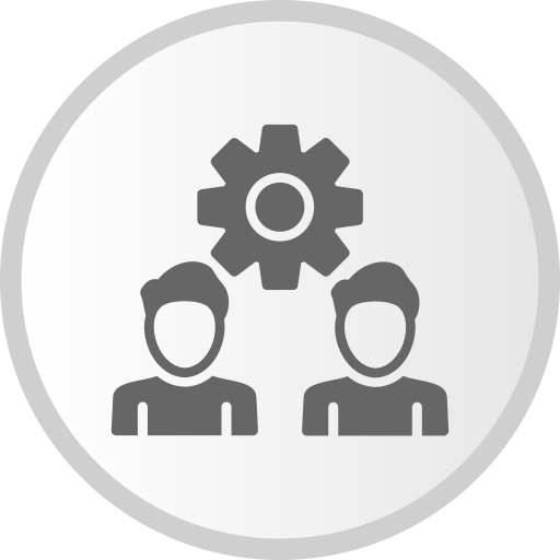 Team management Generic Grey icon