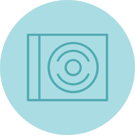 discos compactos Generic Flat icono
