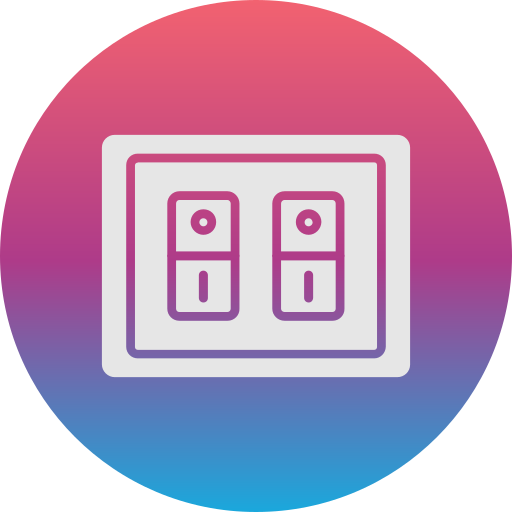 Light switch Generic Flat Gradient icon